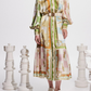 Checkmate Silk Shirtdress