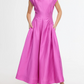 Emery Midi Dress Fuchsia