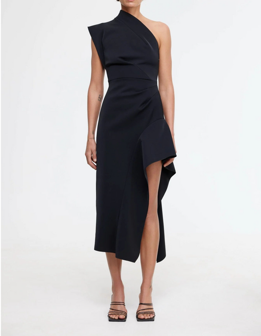 Eddington Midi Dress Black