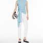 Max Mara Jersey and Crepe Top in Water