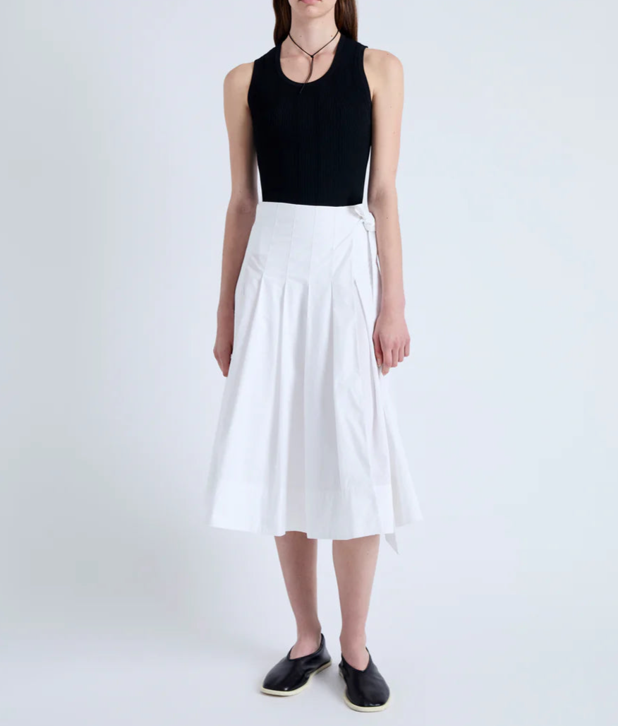 Peters Skirt in Tech Poplin