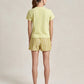 Striped Poplin Short