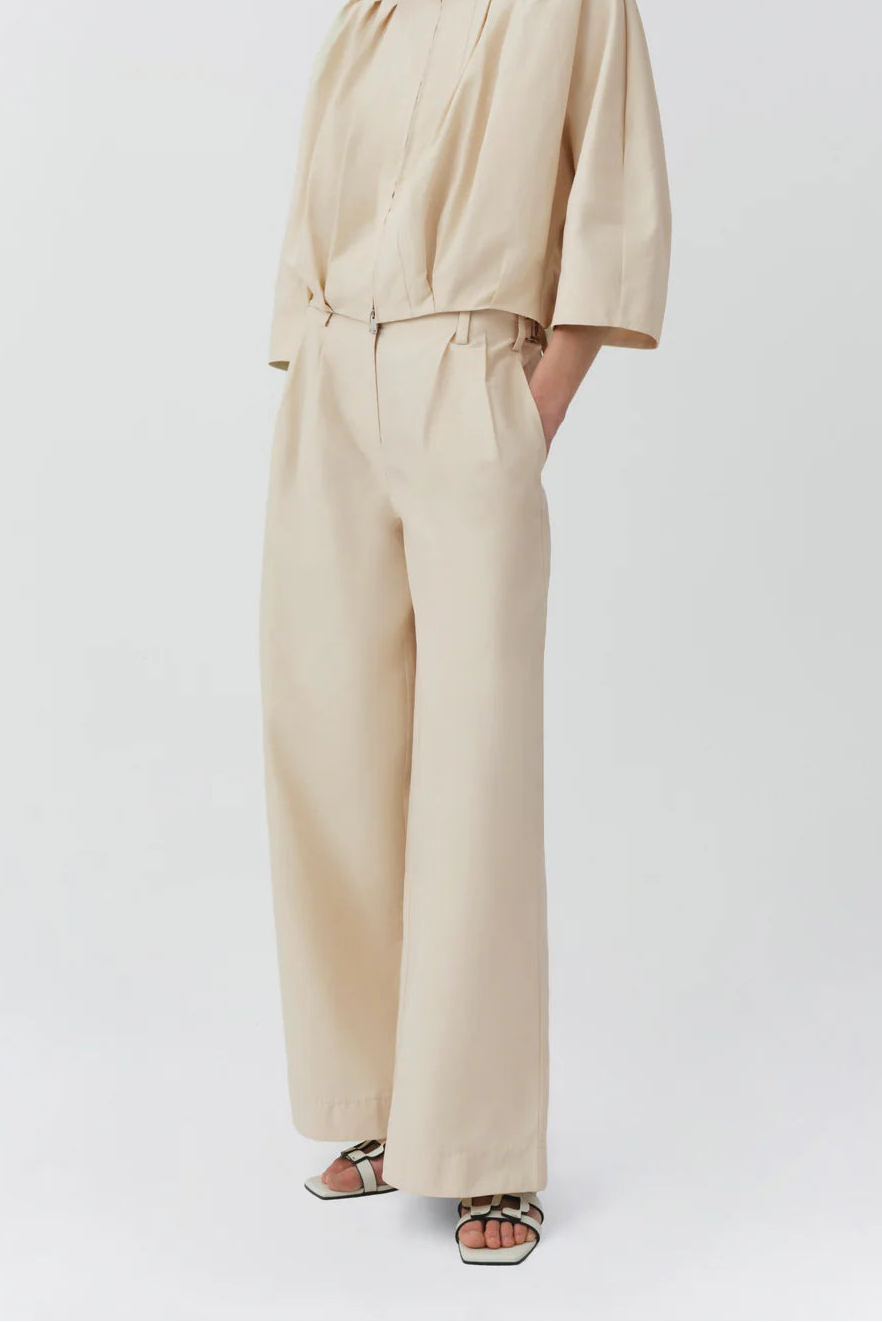 Leroy Pleated Wide Leg Pant