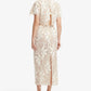 Kyra Embellished Lace Maxi Skirt