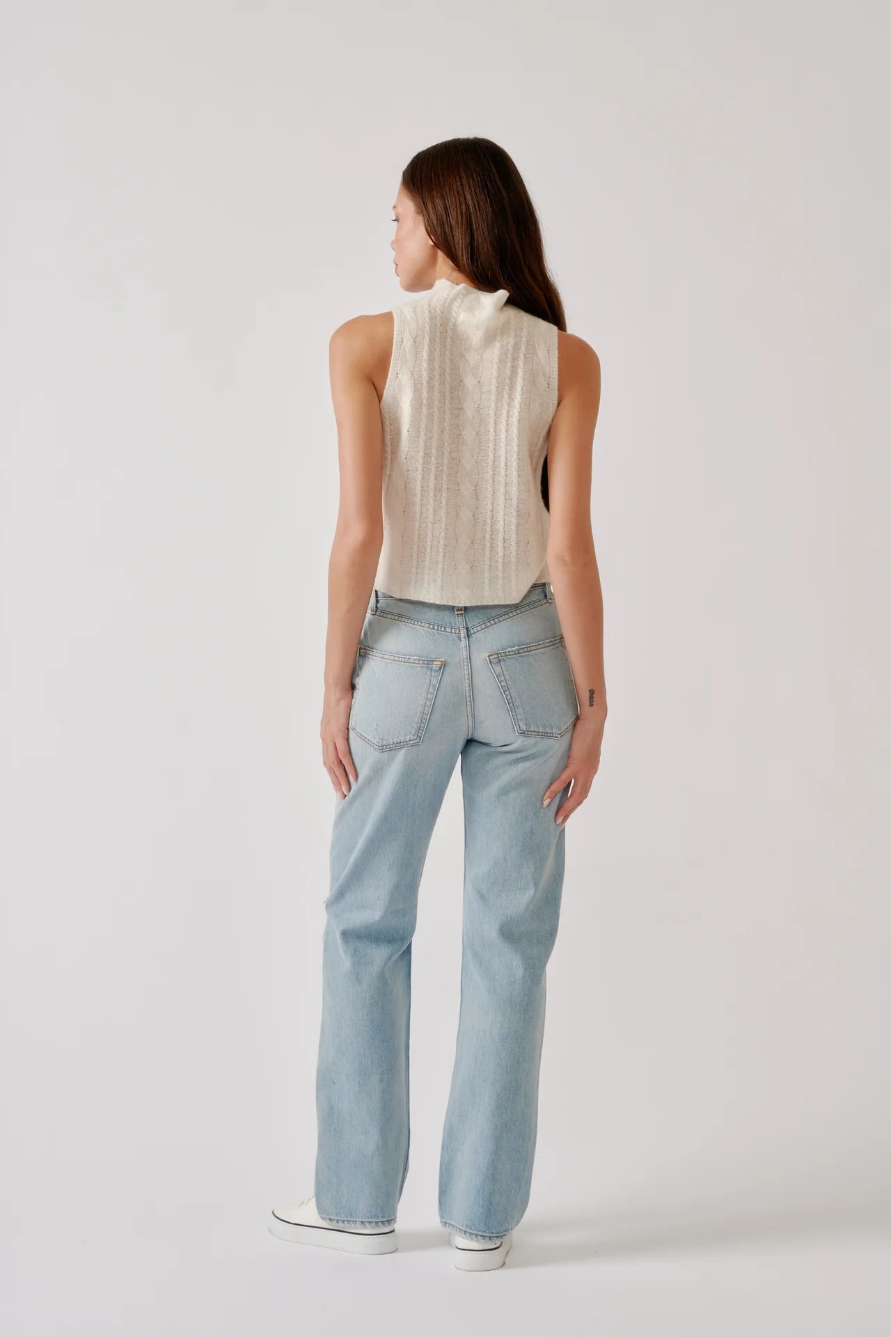 Salvia D S/L Cable Turtleneck - The Lake Forest Shop