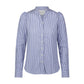 The Puffed Shoulder Striped Shirt