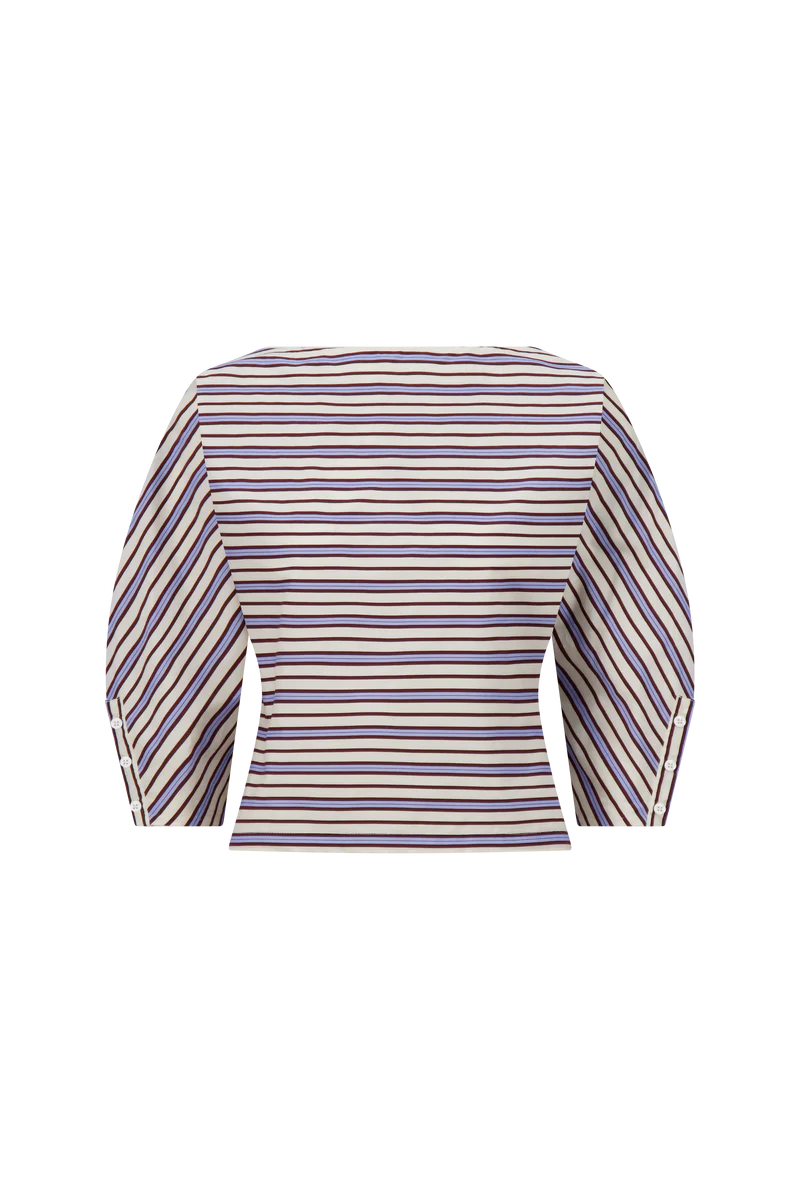 Striped Dolman Sleeve Top - The Lake Forest Shop
