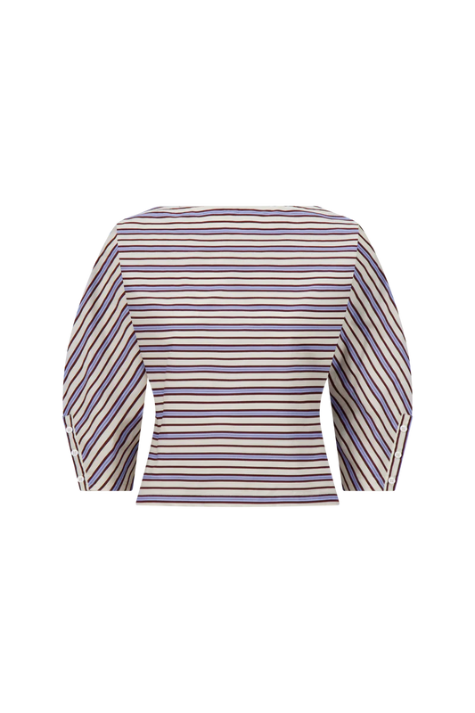Striped Dolman Sleeve Top - The Lake Forest Shop