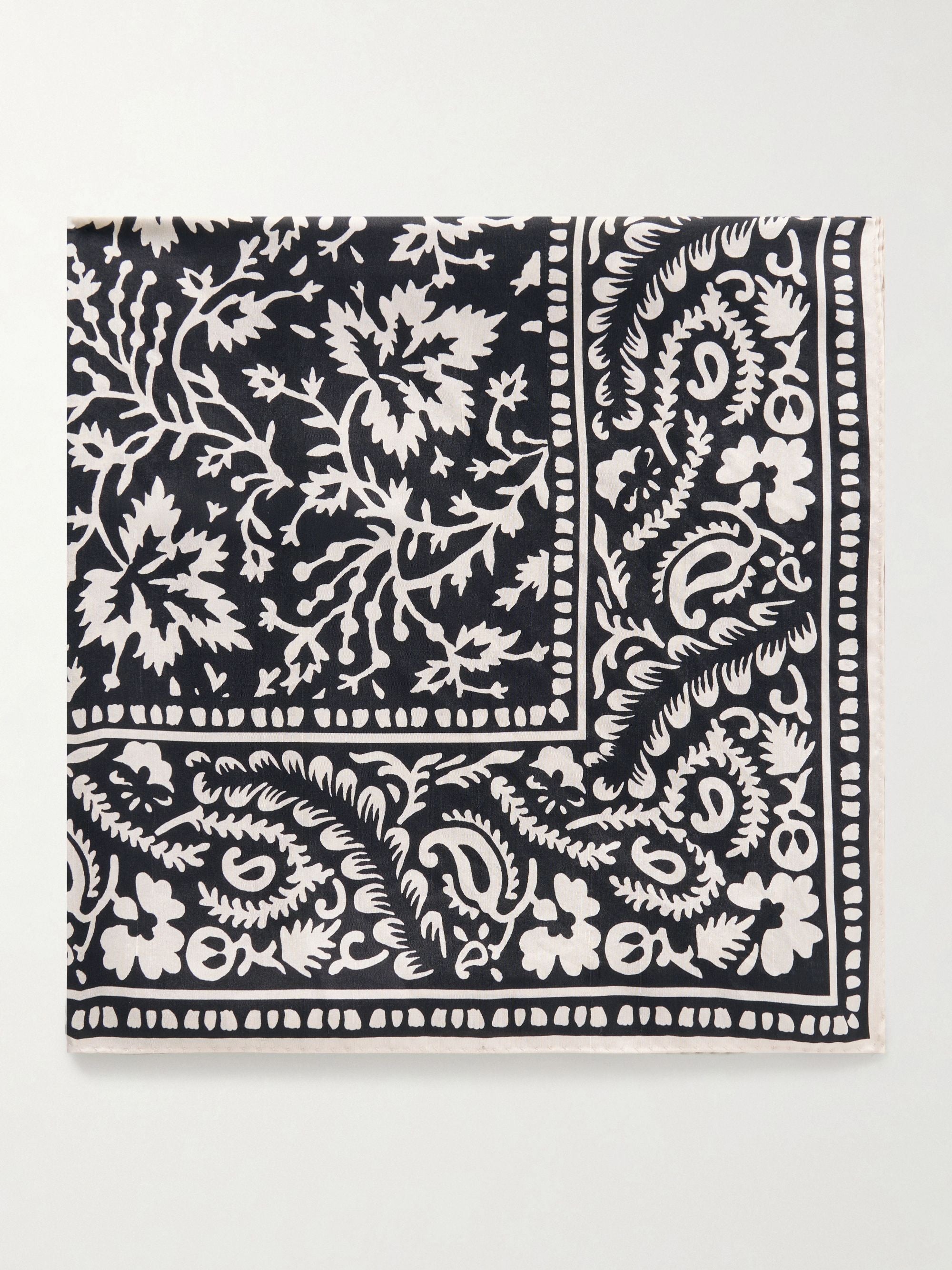 Paisley Hankie Scarf - The Lake Forest Shop