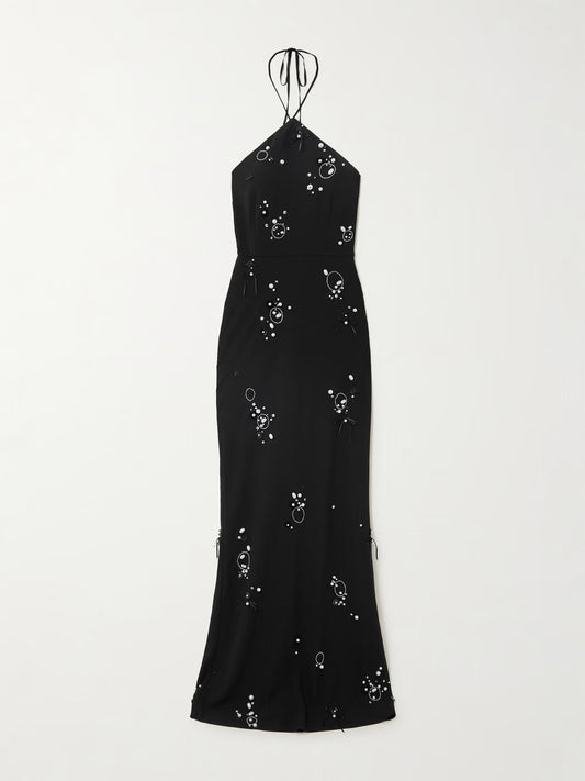 Jolene Embroidered Long Dress
