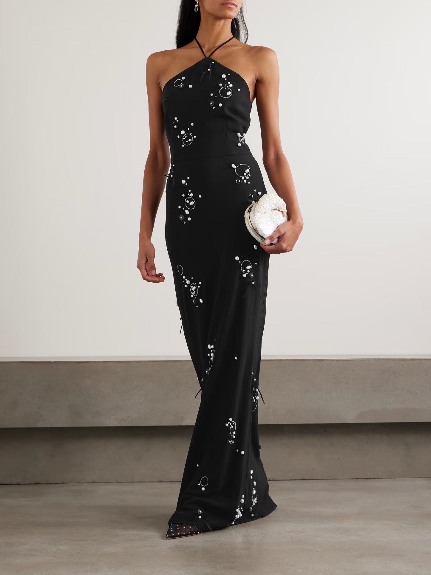 Jolene Embroidered Long Dress