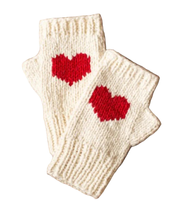 Venus Heart Fingerless Glove